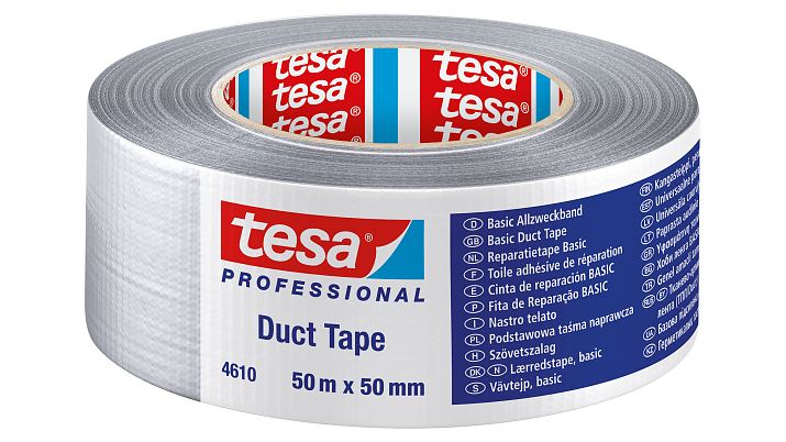 tesa 4610, Gewebeband Duct Tape, silber tesa 4610, Gewebeband Duct Tape, silber