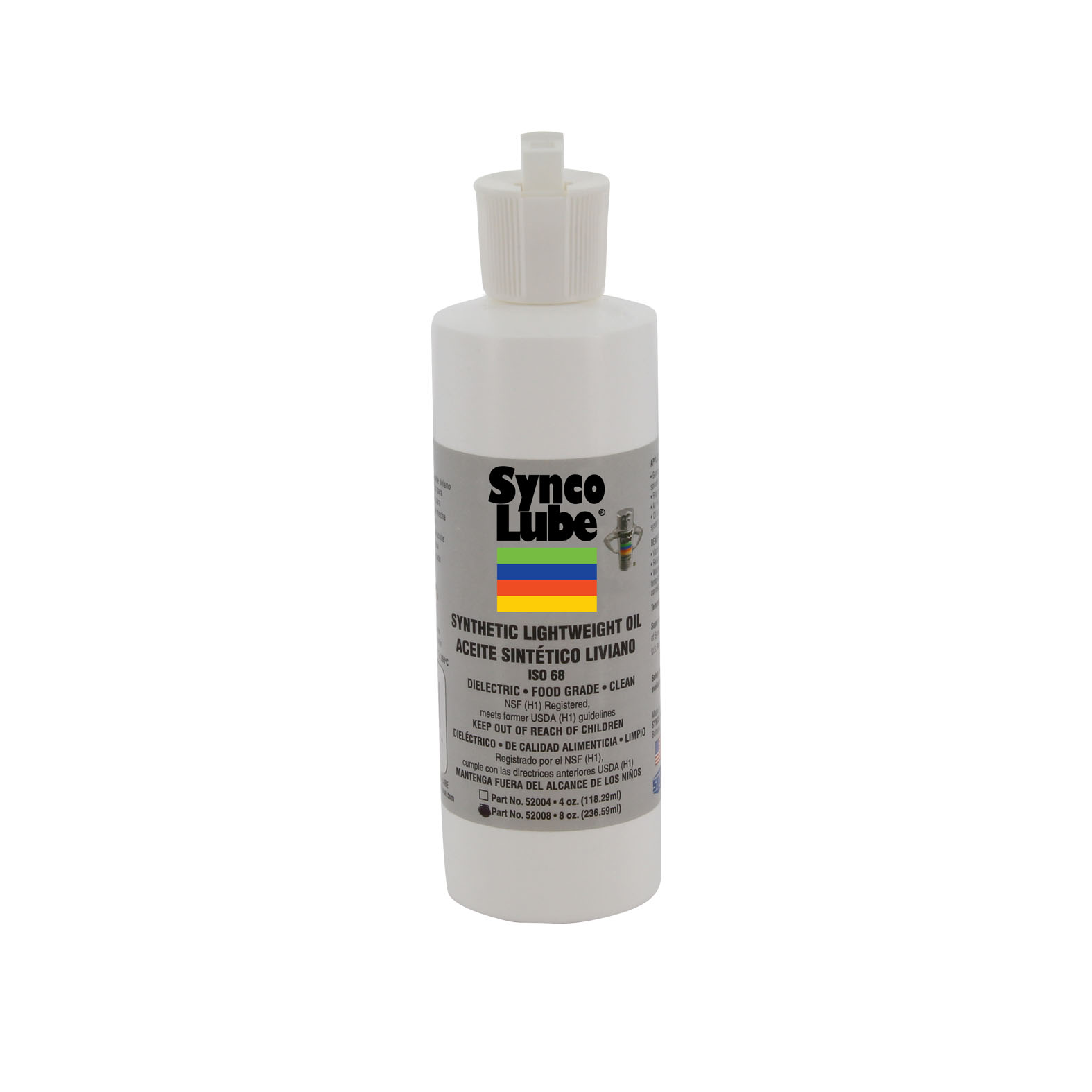 Super Synco Lube 52008 - Synthetisches Leichtlauföl (ISO 68), 236,58ml Flasche