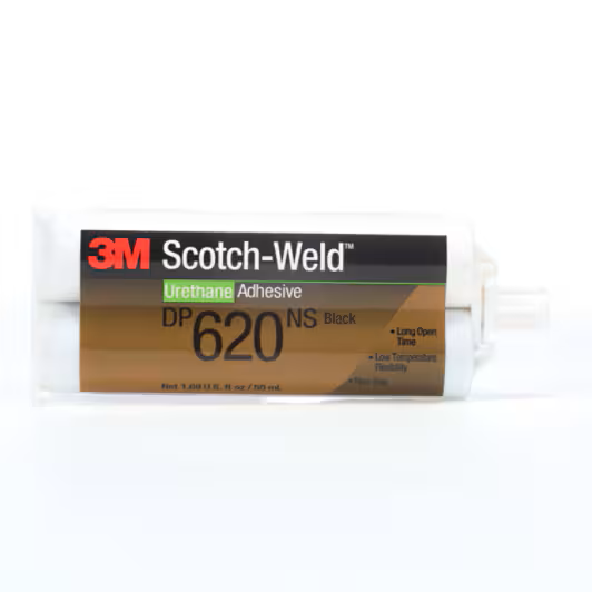 3M Scotch-Weld 2-Komponenten-Konstruktionsklebstoff DP620NS, schwarz, 48.5 ml