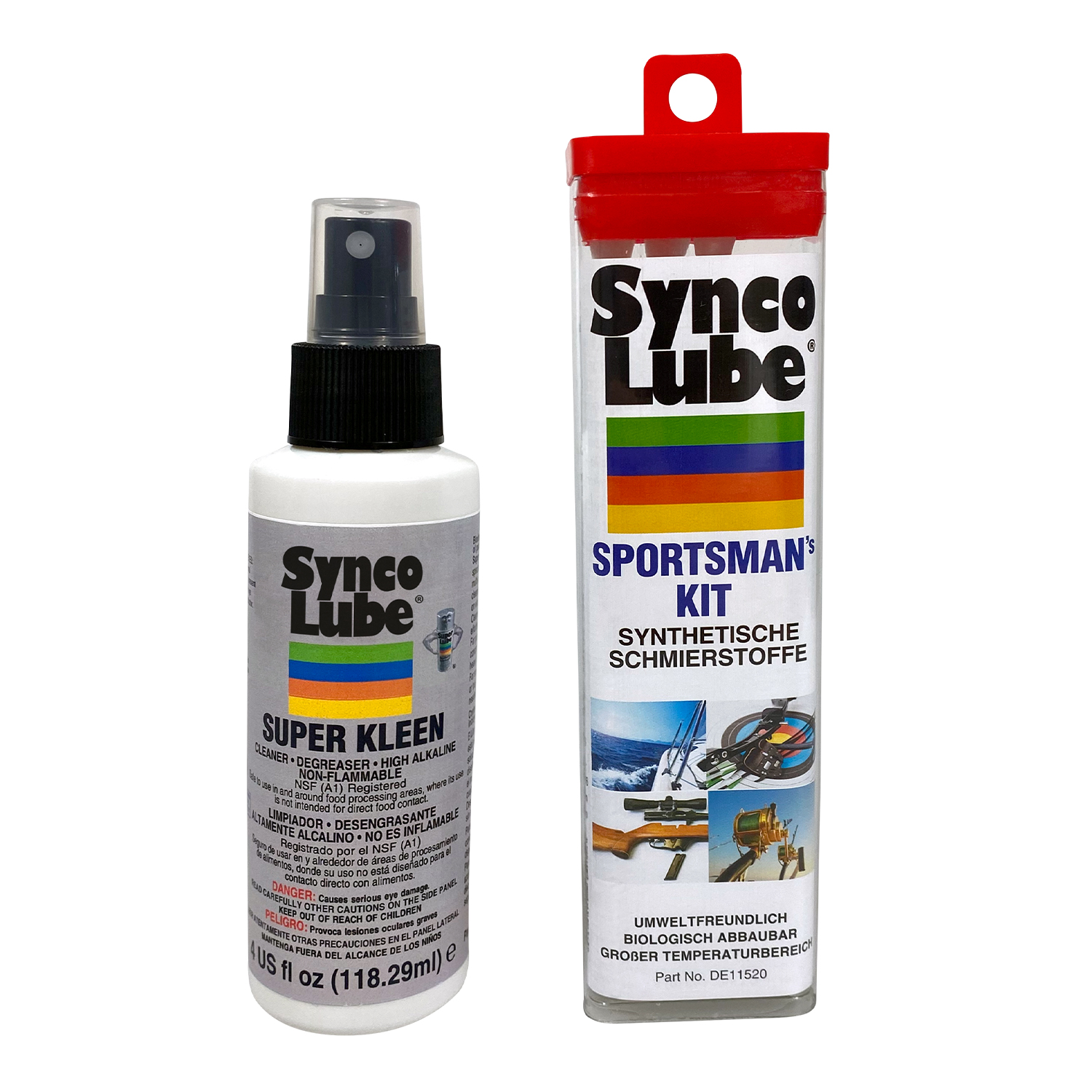 Super Synco Lube, Sportsman's Kit 11520 + Super Kleen Reiniger 10004 Super Synco Lube, Sportsman's Kit 11520 + Super Kleen Reiniger 10004