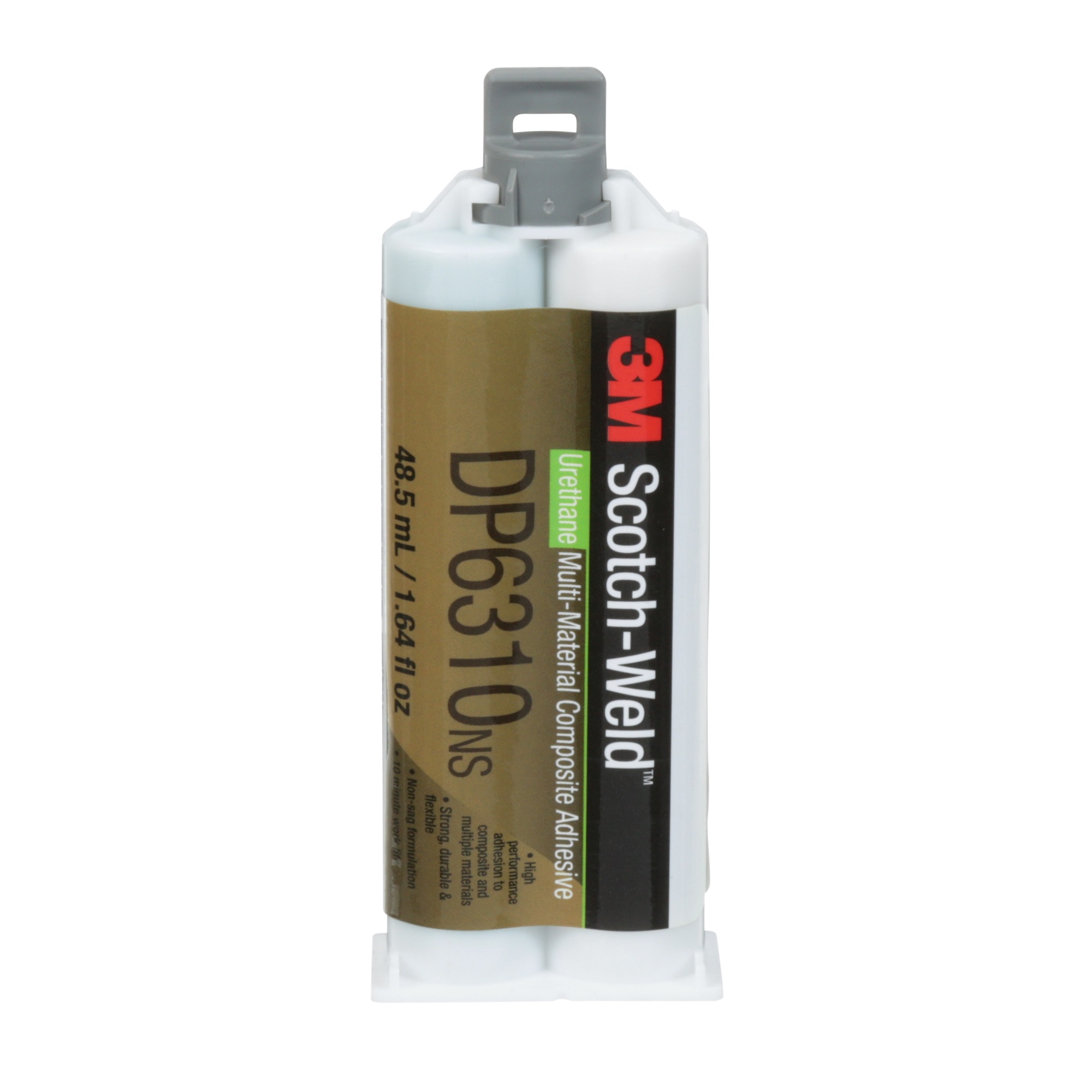3M Scotch-Weld 2-Komponenten-Konstruktionsklebstoff DP6310NS, 48.5 ml, grün