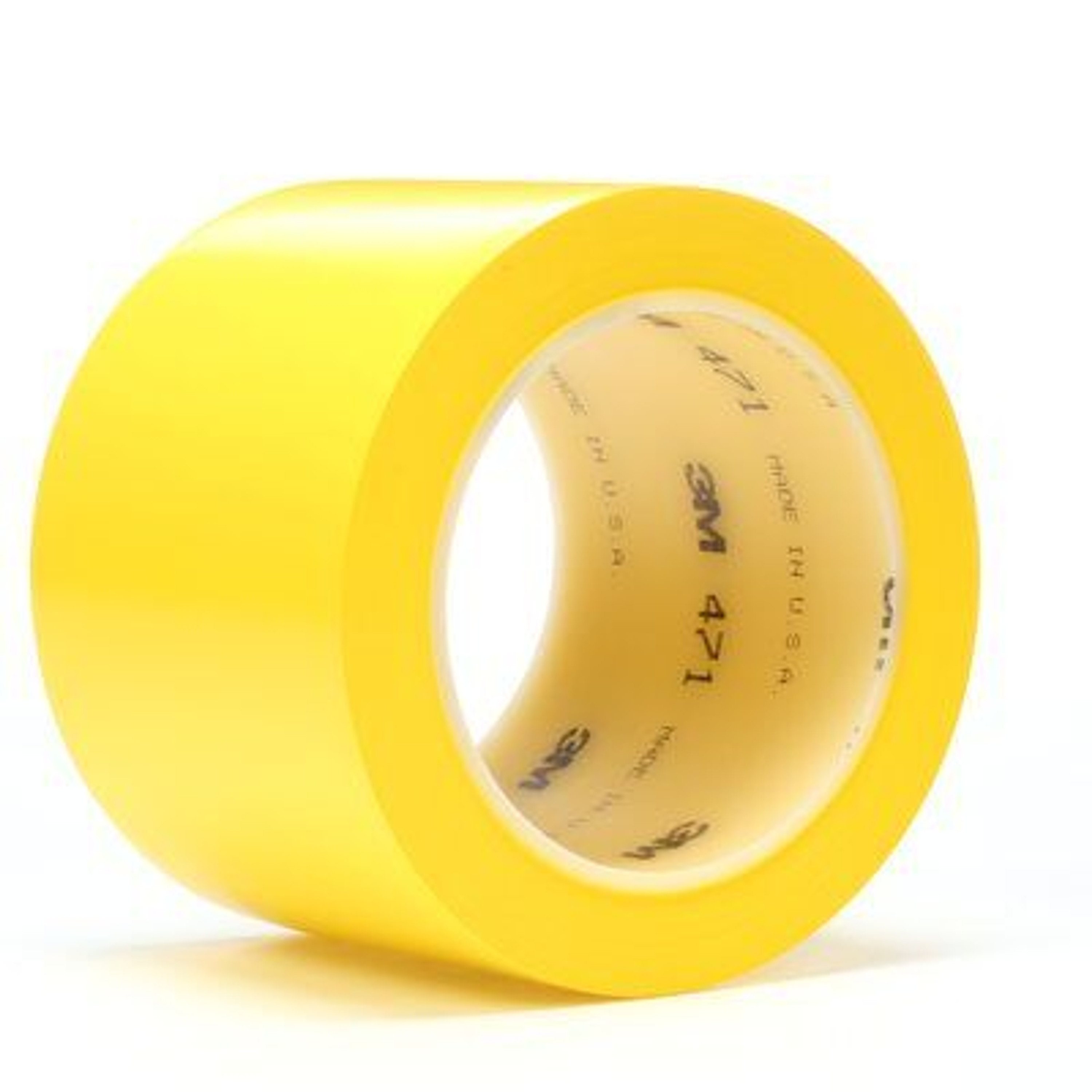 3M 471, Weich-PVC-Klebeband, 0.14mm, gelb 3M 471, Weich-PVC-Klebeband, 0.14mm, gelb