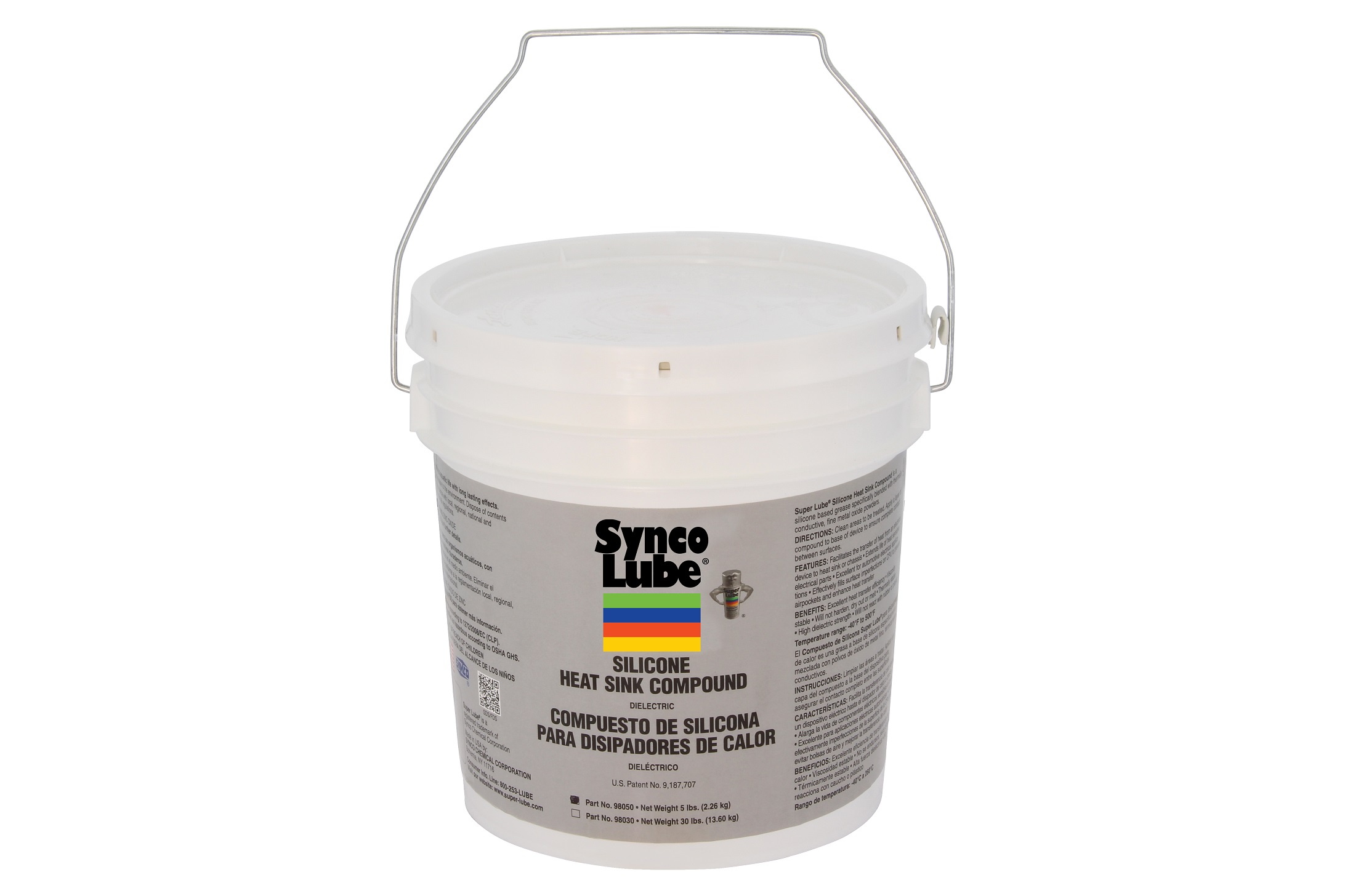 Super Synco Lube 98050, Wärmeleitpaste für Kühlkörper, 2,3 kg. Eimer