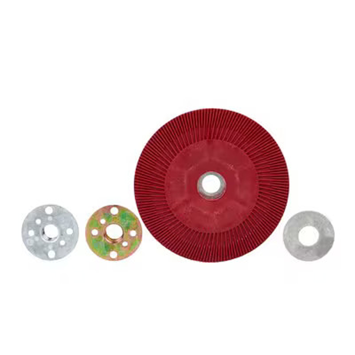 3M Hochleistungsstützteller 64861, gerippt, rot, 125 mm, M14, sehr hart