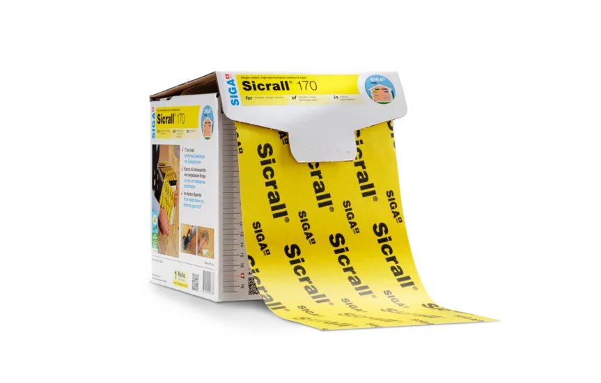 Siga Sicrall 170, Dichtungsband, Dampfsperre, Dampfbremsfolie, 170mm x 40m