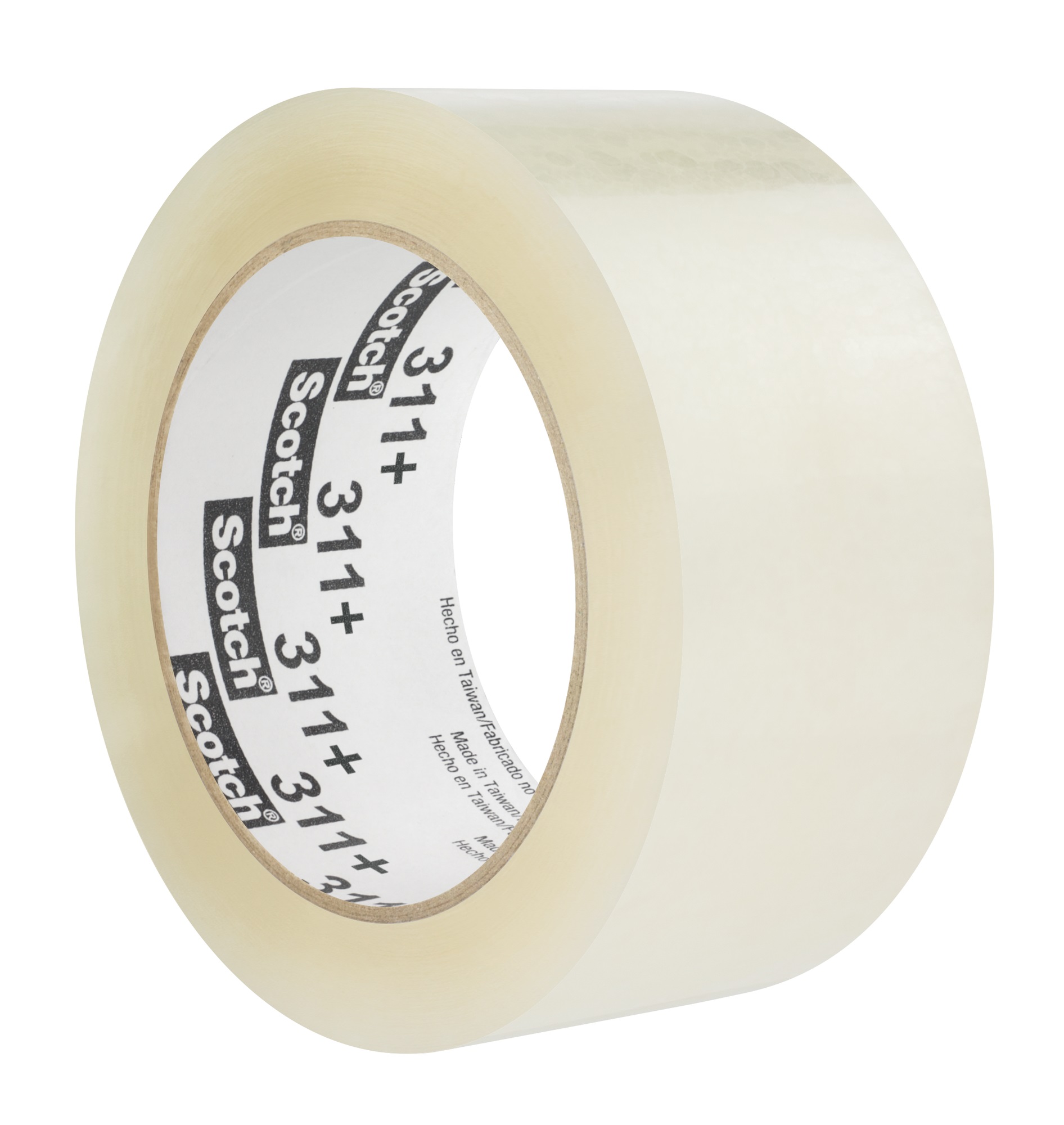 3M Scotch 311+, Paketband für feuchtkalten Versand, 48mm x 66m, transparent
