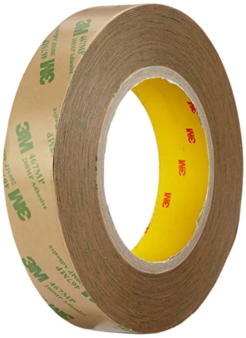 3M 467MP, doppelseitiges Transfer-Klebeband, transparent