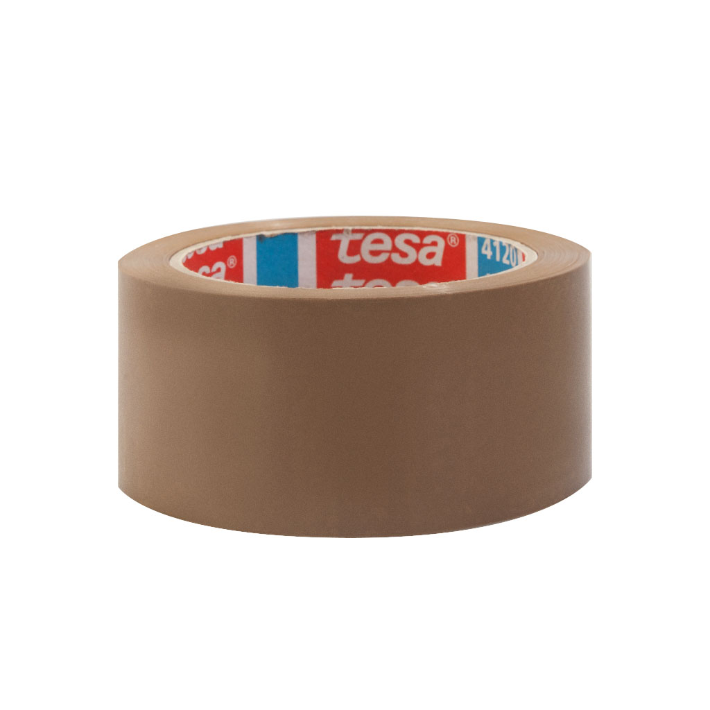 tesa 4120, PVC-Verpackungsklebeband, braun