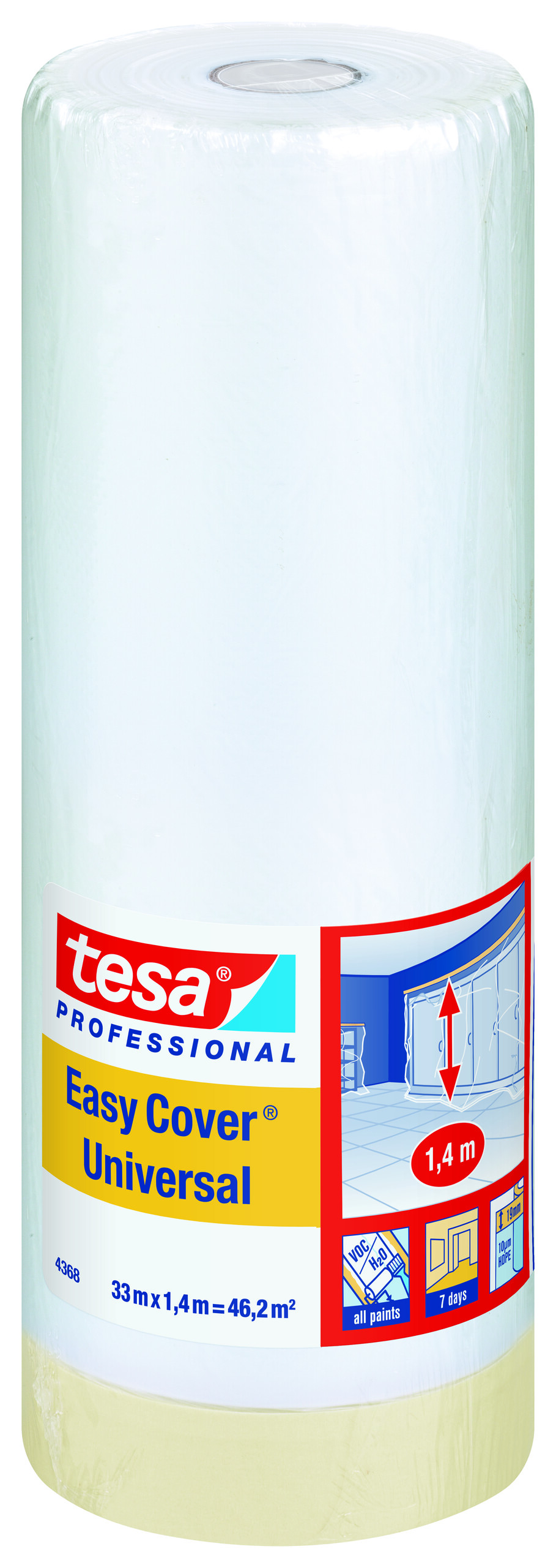 tesa Professional 4368, Easy Cover Universal Folie