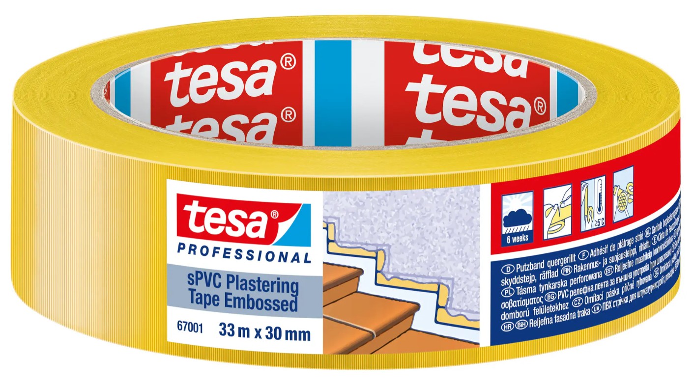 tesa Professional 67001, Putzband sPVC quergerill