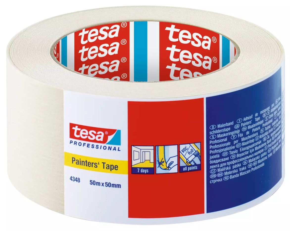 tesa Professional 4348, Malerband, hellbeige tesa Professional 4348, Malerband, hellbeige