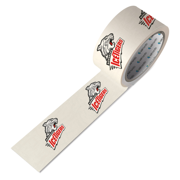 Nürnberg Ice Tigers Packband / Klebeband / Geschenkband, 50mm x 66m Nürnberg Ice Tigers Packband / Klebeband / Geschenkband, 50mm x 66m