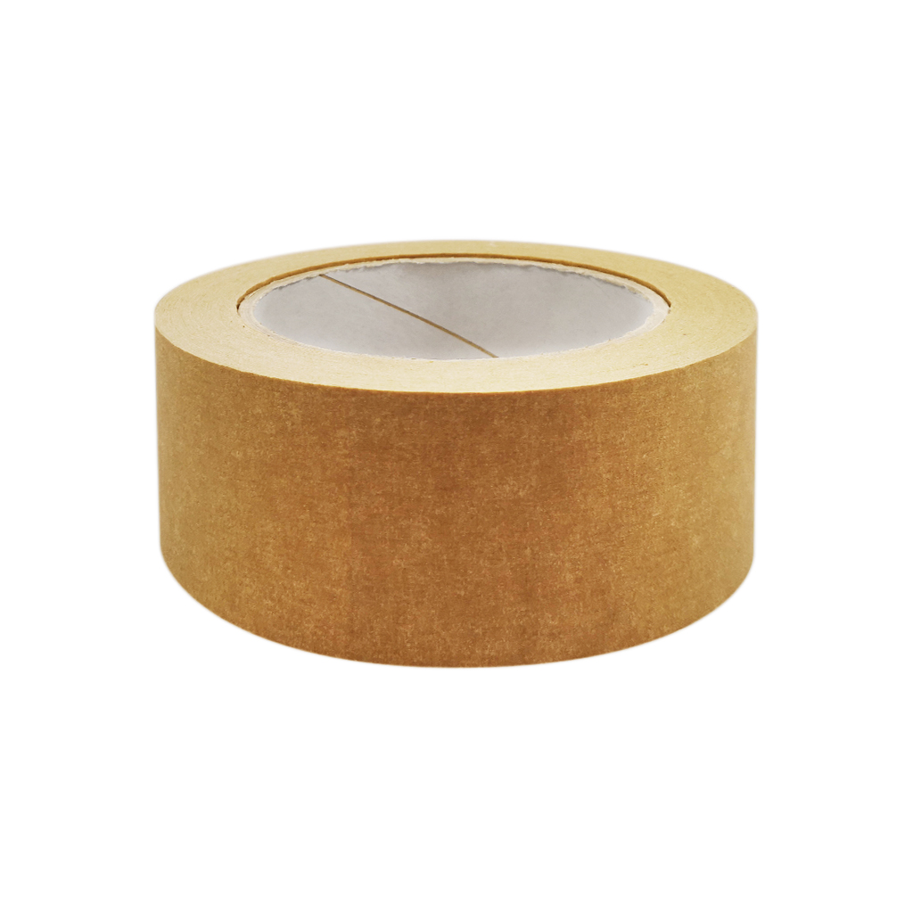 selmundo 4550, Papierpackband Papierband Papierklebeband, 50mm x 50m, braun