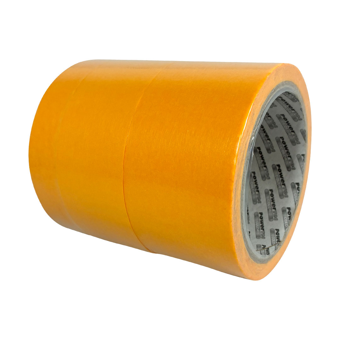 selmundo 3988, Goldband / Washi Tape / Fineline Abdeckband, 3er Pack: 19,38 und 50mm je 25m