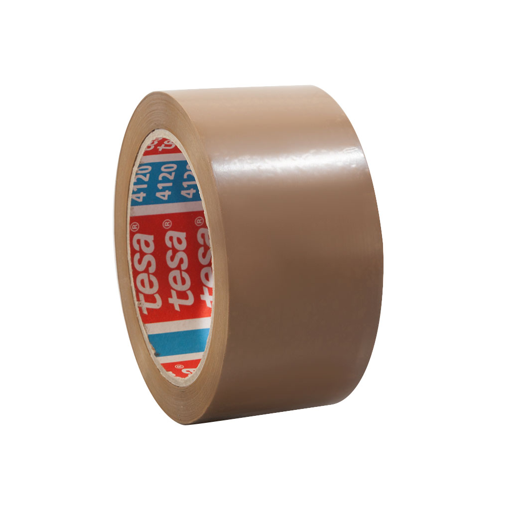 tesa 4120, PVC-Verpackungsklebeband, braun