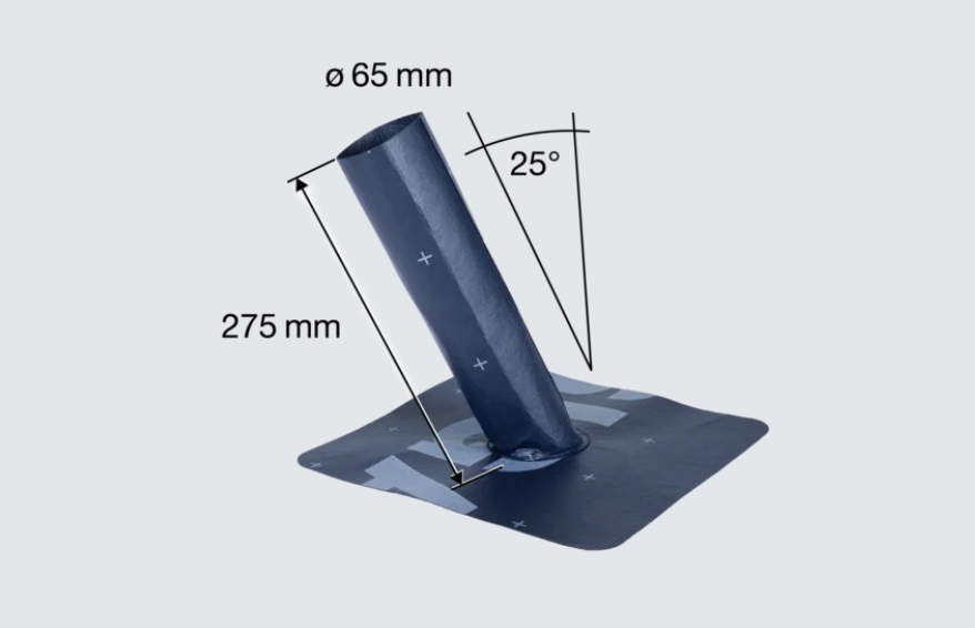 Siga Majcoat 350 Formteil / Manschette für das wasserdichte Abdichten von Standard-Durchdringungen