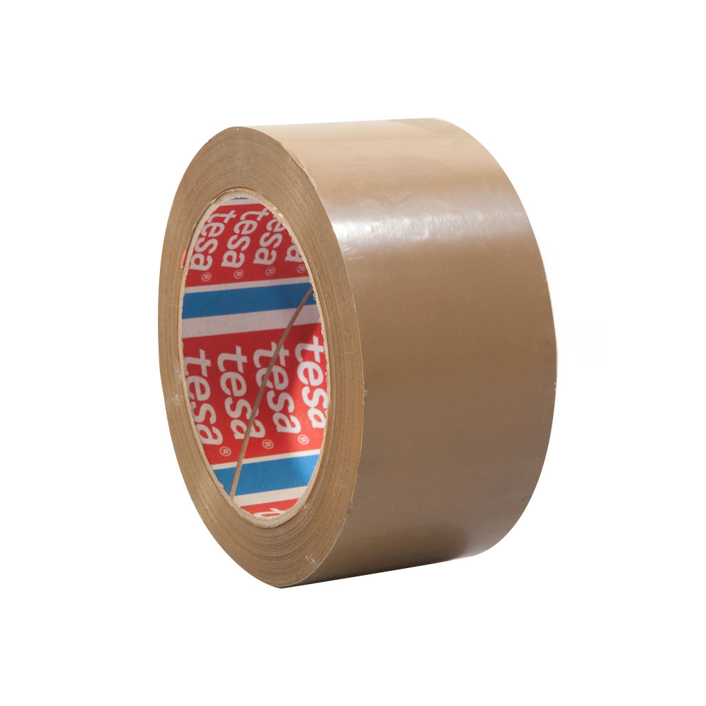 tesa 4124, PVC-Verpackungsklebeband, ultra strong, 75mm x 66m