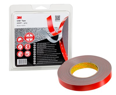 3M VHB 4991F, Klebeband Kurzrolle, 19mm x 5,5m