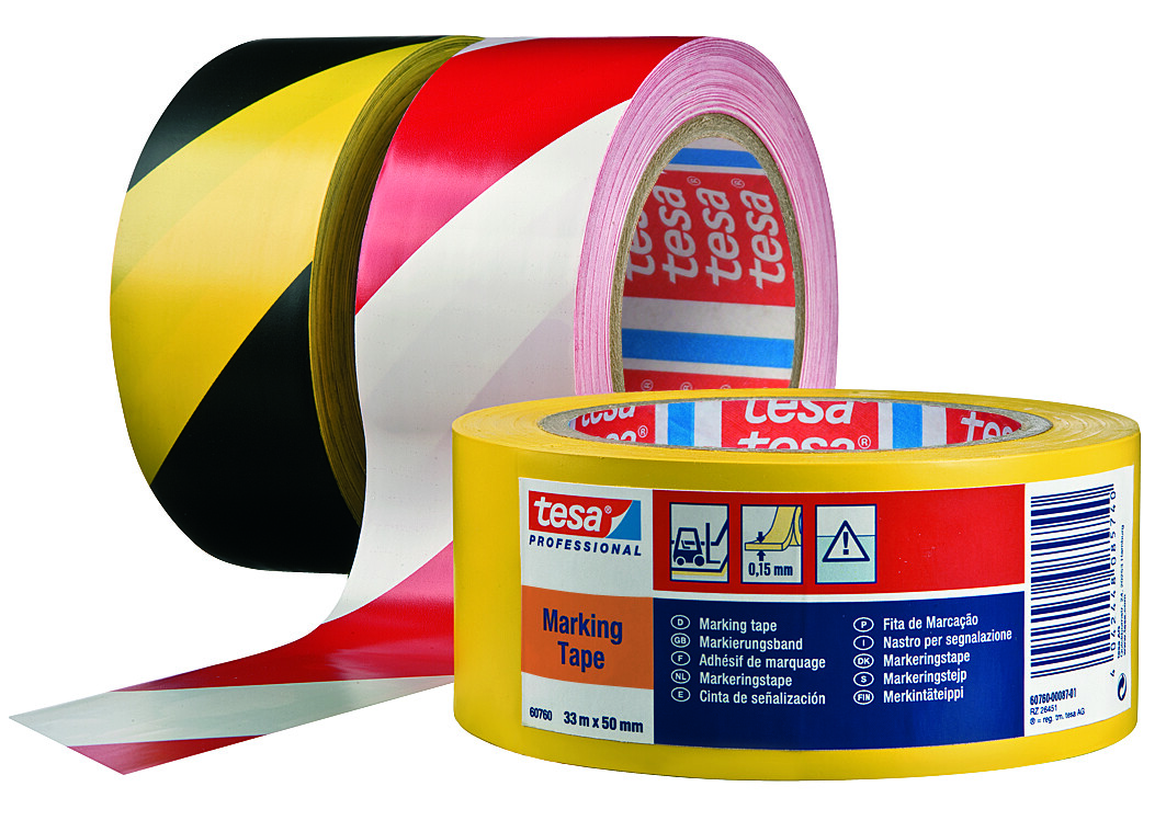 tesa 60760, Bodenmarkierungsband, 50mm x 33m