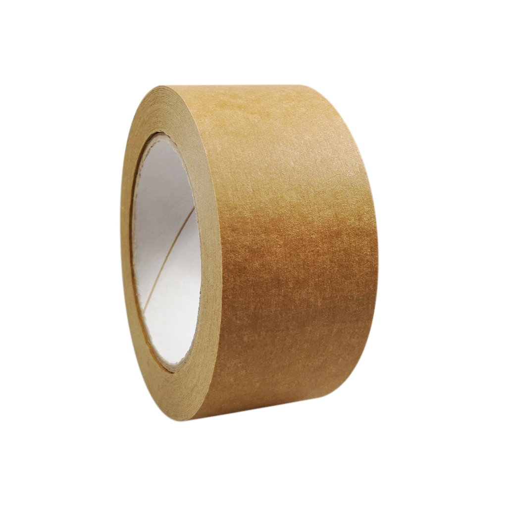 selmundo 4550, Papierpackband Papierband Papierklebeband, 50mm x 50m, braun