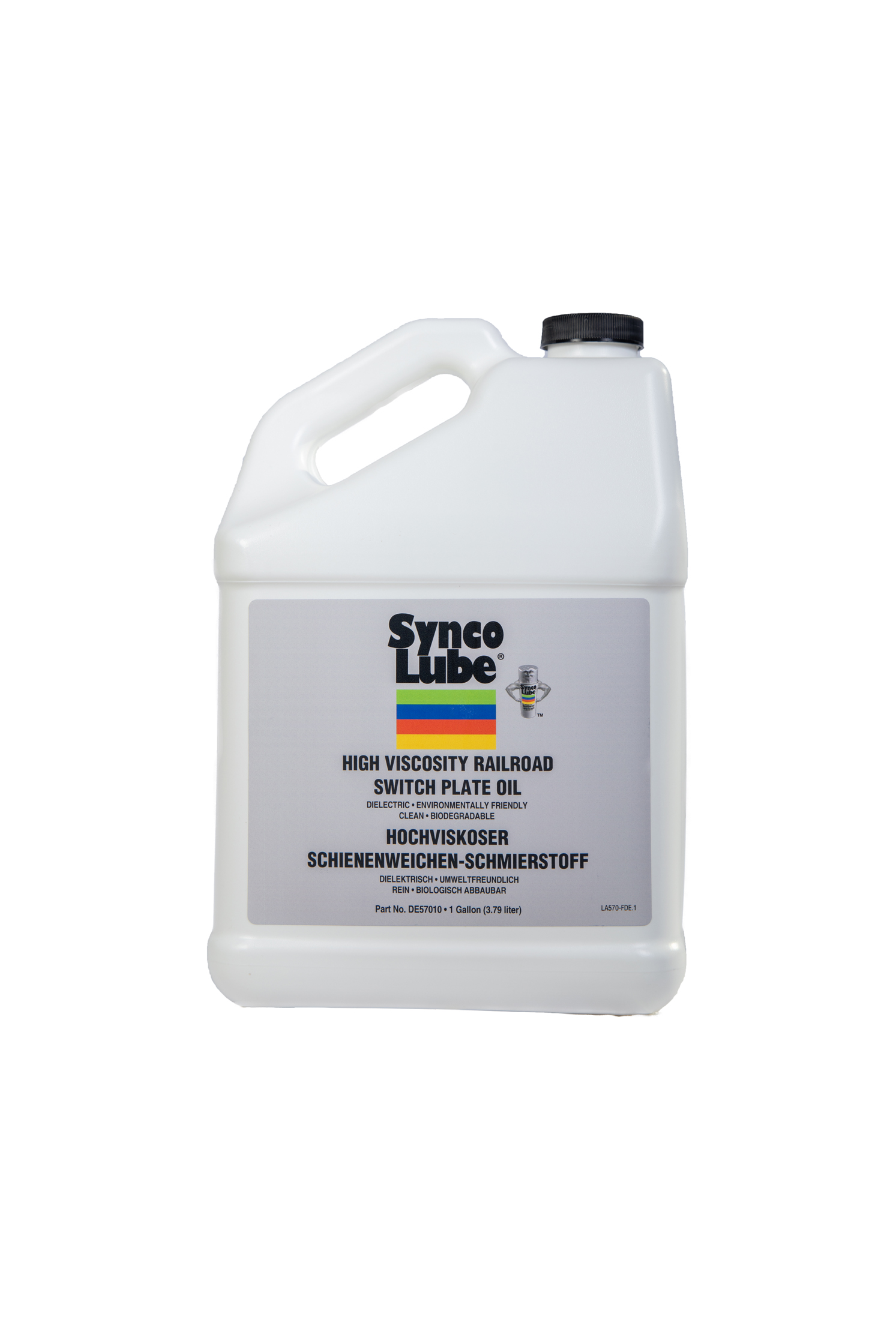 Super Synco Lube 57010 - Hochviskoser Schienenweichen-Schmierstoff mit Syncolon (PTFE), 3,79l Super Synco Lube 57010 - Hochviskoser Schienenweichen-Schmierstoff mit Syncolon (PTFE), 3,79l