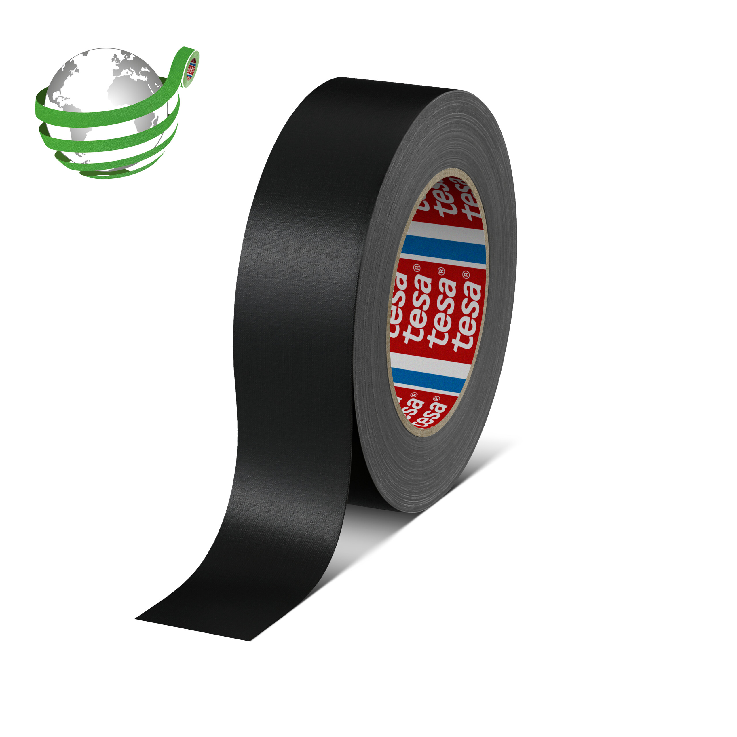 tesa 4651 schwarz, Premium Gewebeband