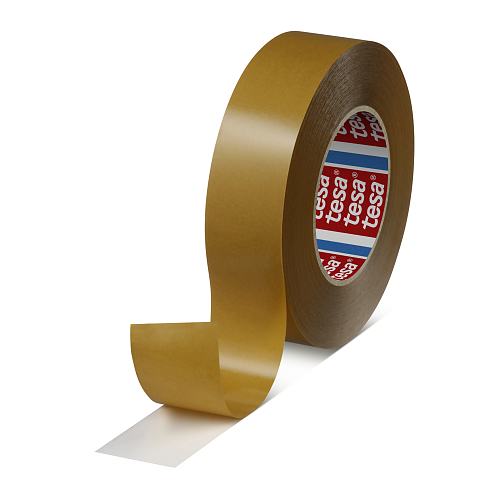 tesafix 4962, doppelseitiges Klebeband, Premium Vliesband, transparent