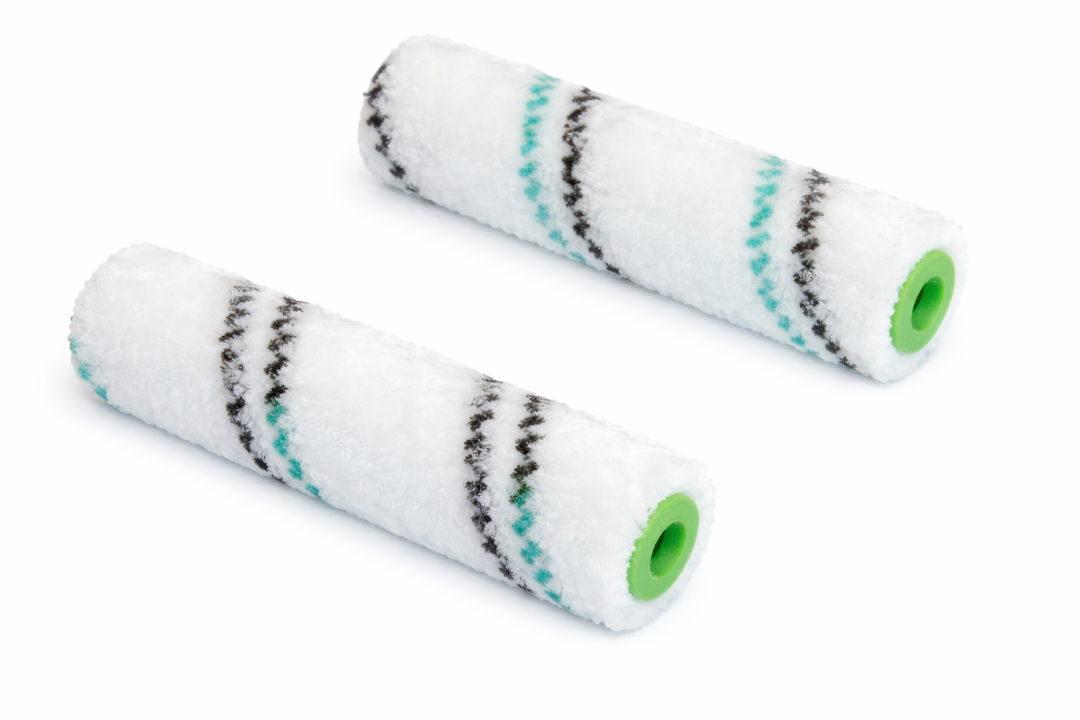 Sterkel EURO-PLUS Klein-Lackierwalzen, für zähflüssige Anstreichmaterialien & lösemittelhaltige Lacke, 10cm, Florhöhe 7mm, 2 Stück