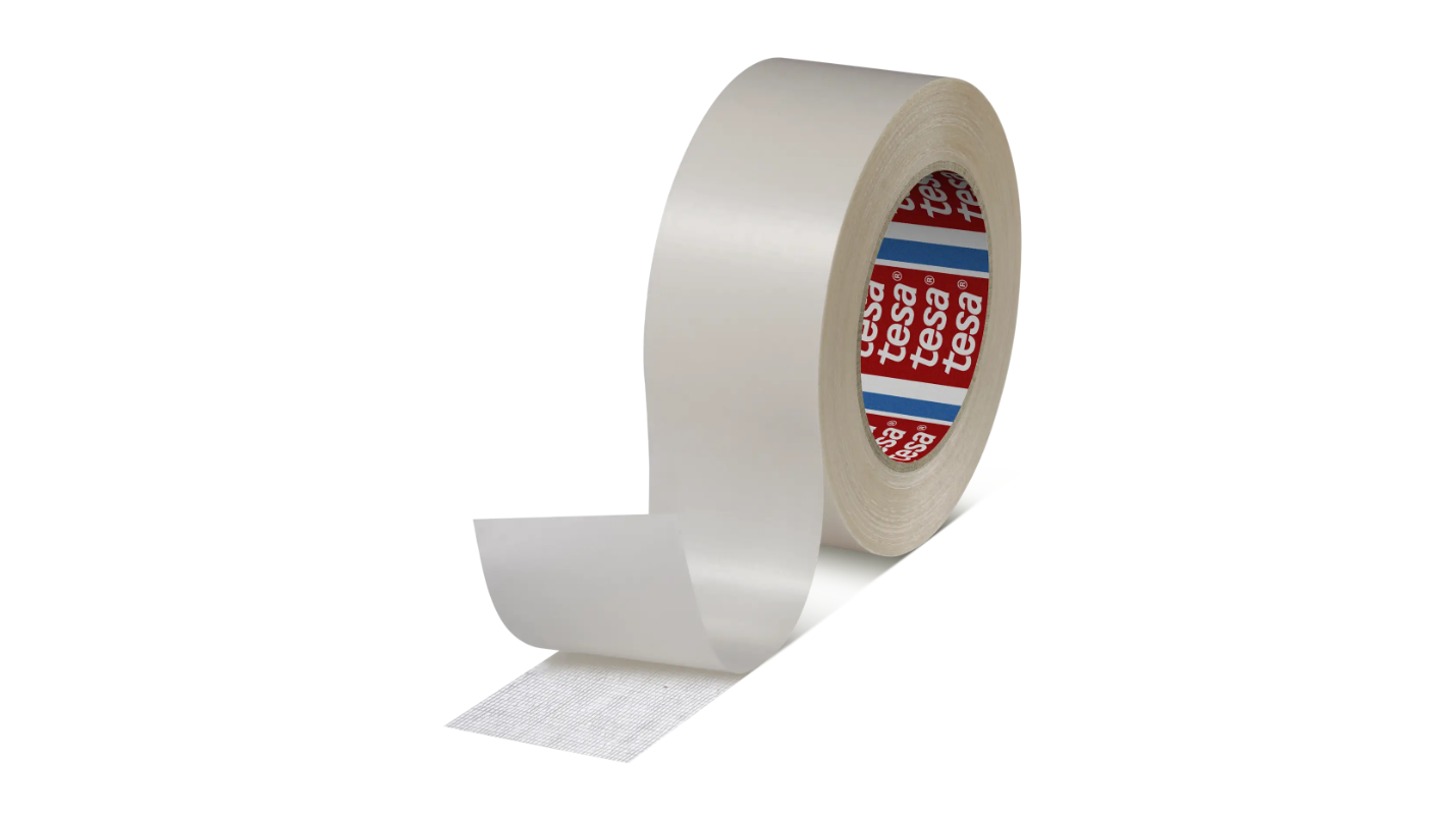 tesafix 51960, Profi Verlegeband für Teppich und PVC-Beläge