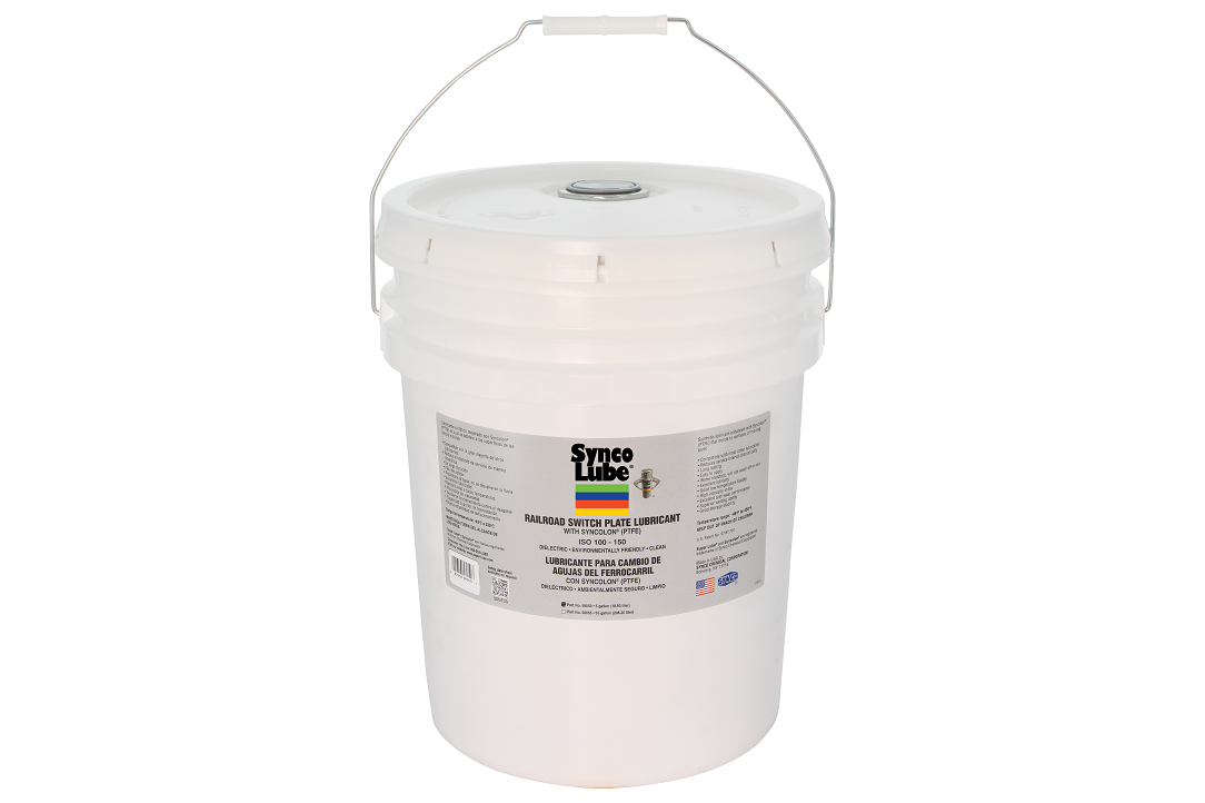 Super Synco Lube 58050 - Schienenweichen-Schmierstoff mit Syncolon (PTFE), 18,92l