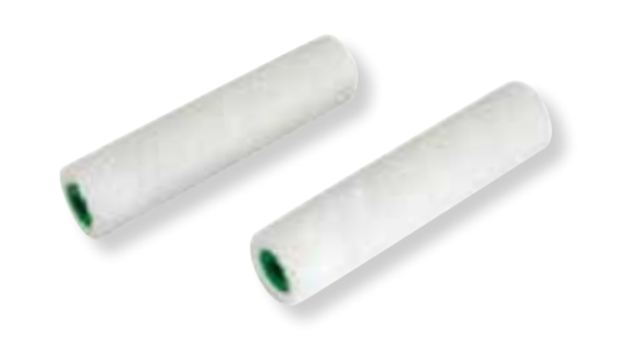 Sterkel FELT, Klein-Lackierwalze, für wasserbasierend Lacke, 10cm, Florhöhe 4 mm, 2 Stück