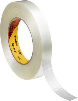 3M 8981, Hochleistungs-Filament-Klebeband, 0.17mm, transparent
