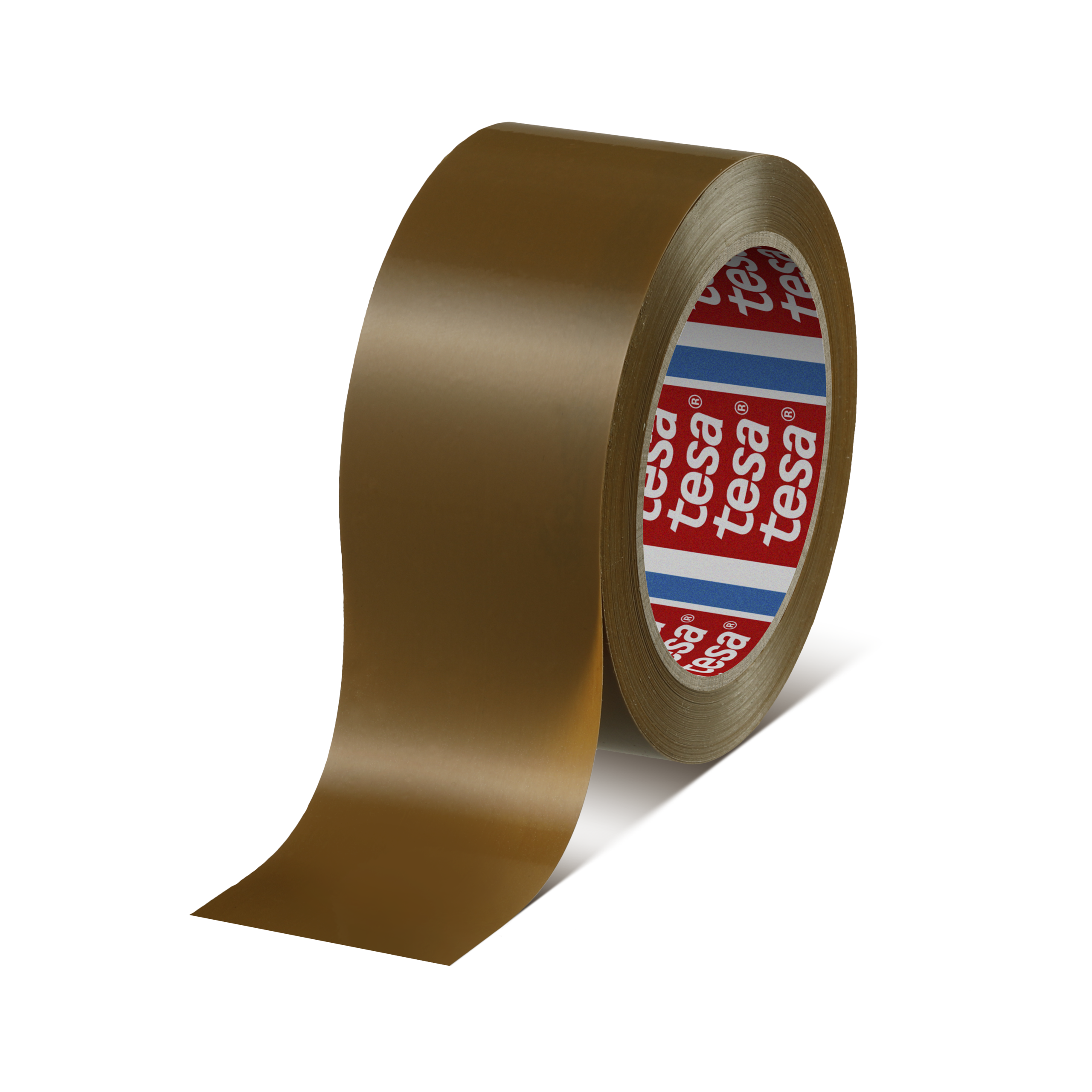 tesa 4124, tesapack PVC-Verpackungsklebeband, ultra strong, braun / chamois