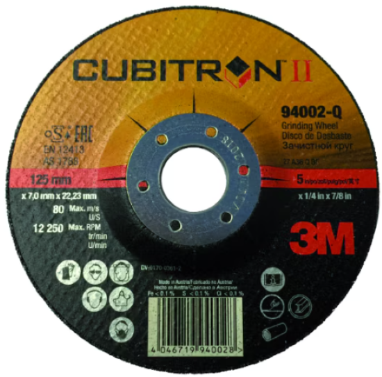 3M Cubitron ll Schruppscheibe, T27, 230mm x 7mm x 22mm, A36