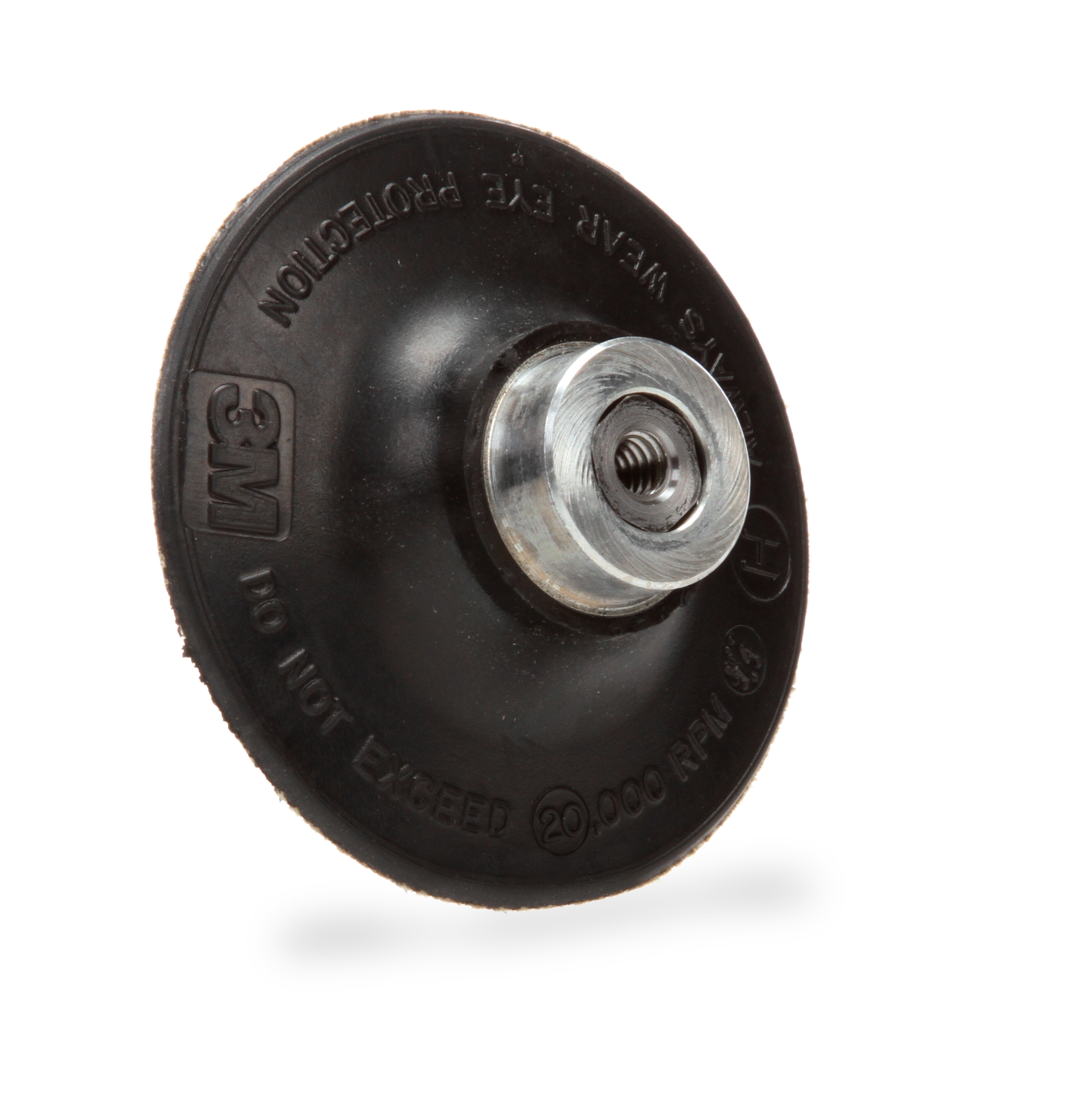 3M DR-AC Roloc Stützteller Stützteller TR, 76 mm  / H (Hart) mit 1/4"-Aufnahme