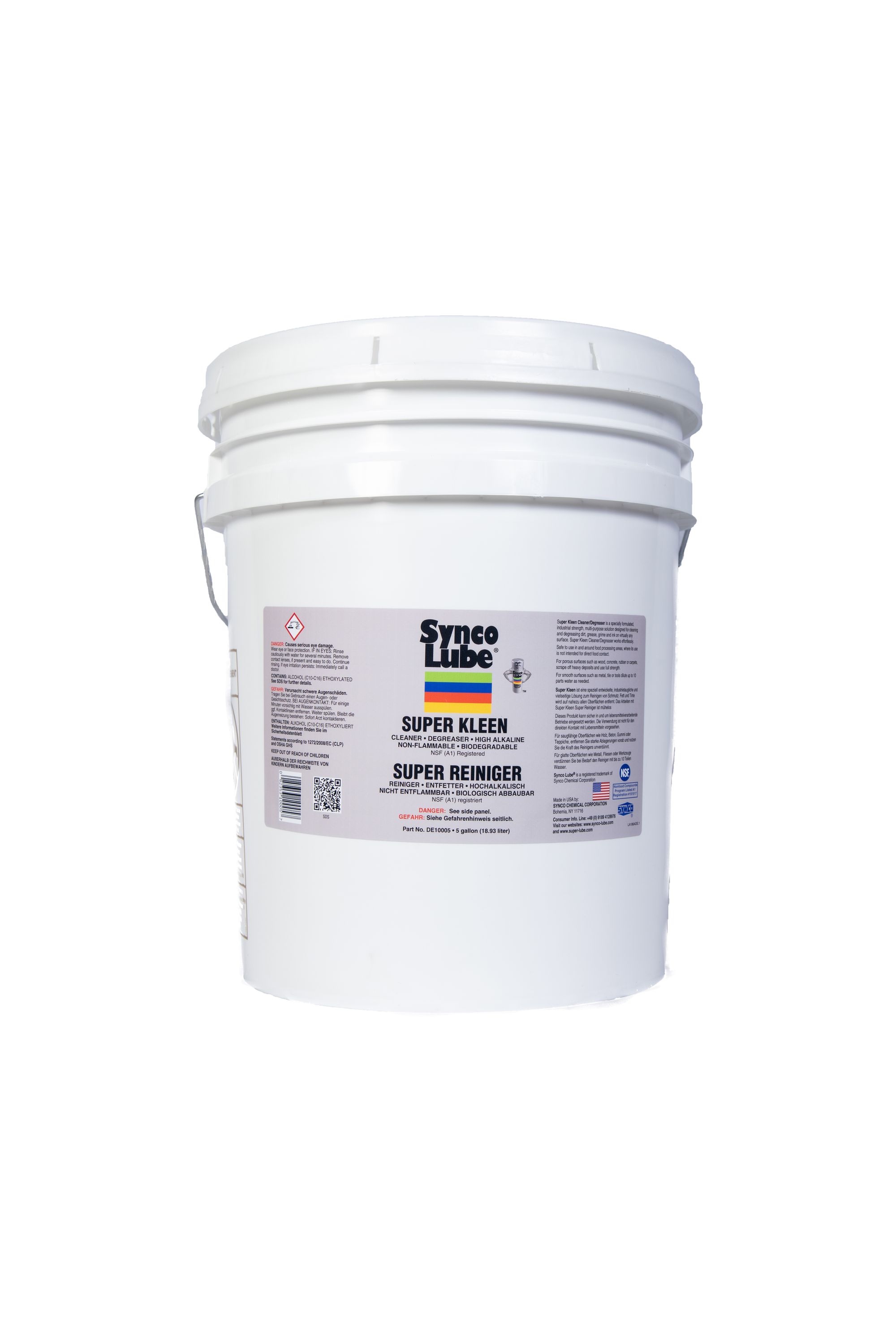 Super Synco Lube 10005 - Super-Kleen Super-Reiniger, 18,93 l Kanister Super Synco Lube 10005 - Super-Kleen Super-Reiniger, 18,93 l Kanister