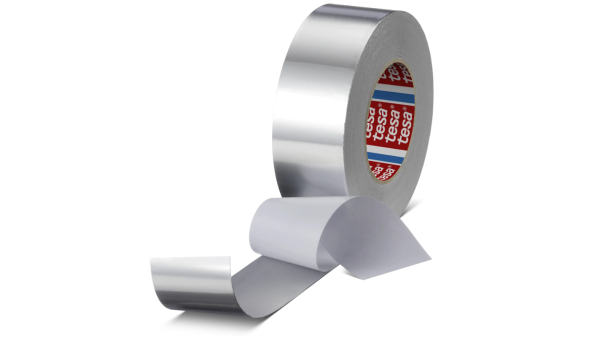 tesa 60672, Aluminiumklebeband mit Papier-Abdeckband
