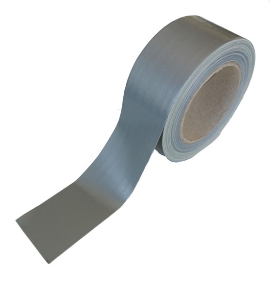 selmundo 6488, Premium "Duct Tape" Gewebeband, 50mm x 50m, silber