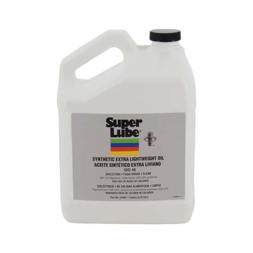 Super Synco Lube 53040 - Syntetisches Super Leichtlauföl (ISO46), 3,79l Kanister