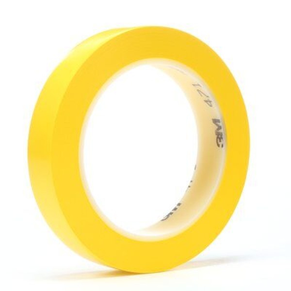 3M 471, Weich-PVC-Klebeband, 0.14mm, gelb