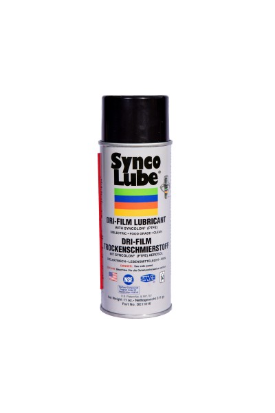 Super Synco Lube 11016 - Dry Lube Trockenschmierstoff mit Syncolon (PTFE) Aerosol, 311g