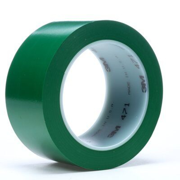 3M 471, Weich-PVC-Klebeband, 0.14mm, 50mm x 33m, grün