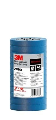 3M 2090, Malerabdeckband, „Multi-Surface“ Pack, Bluetape