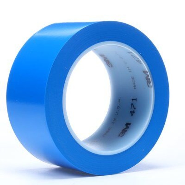 3M 471, Weich-PVC-Klebeband, 0.14mm, blau