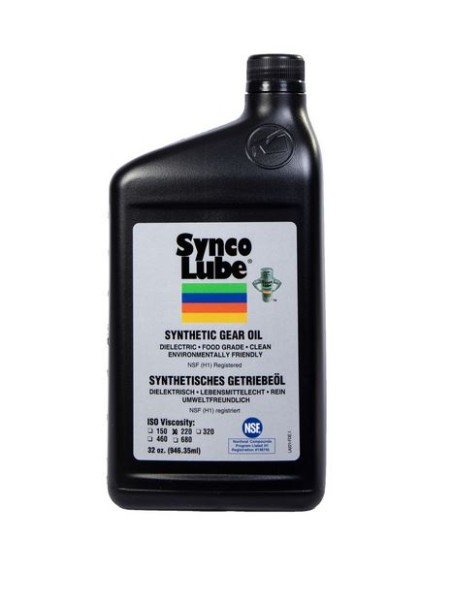 Super Synco Lube 54200 - Synthetisches Getriebeöl ISO 220, 946,35 ml