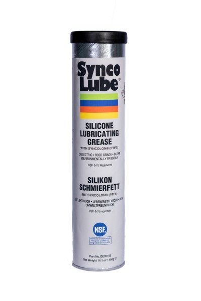 Super Synco Lube 92150 - Silikon Schmierfett mit Syncolon (PTFE), 400g Tube